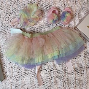 Tutu w/bow and shoes